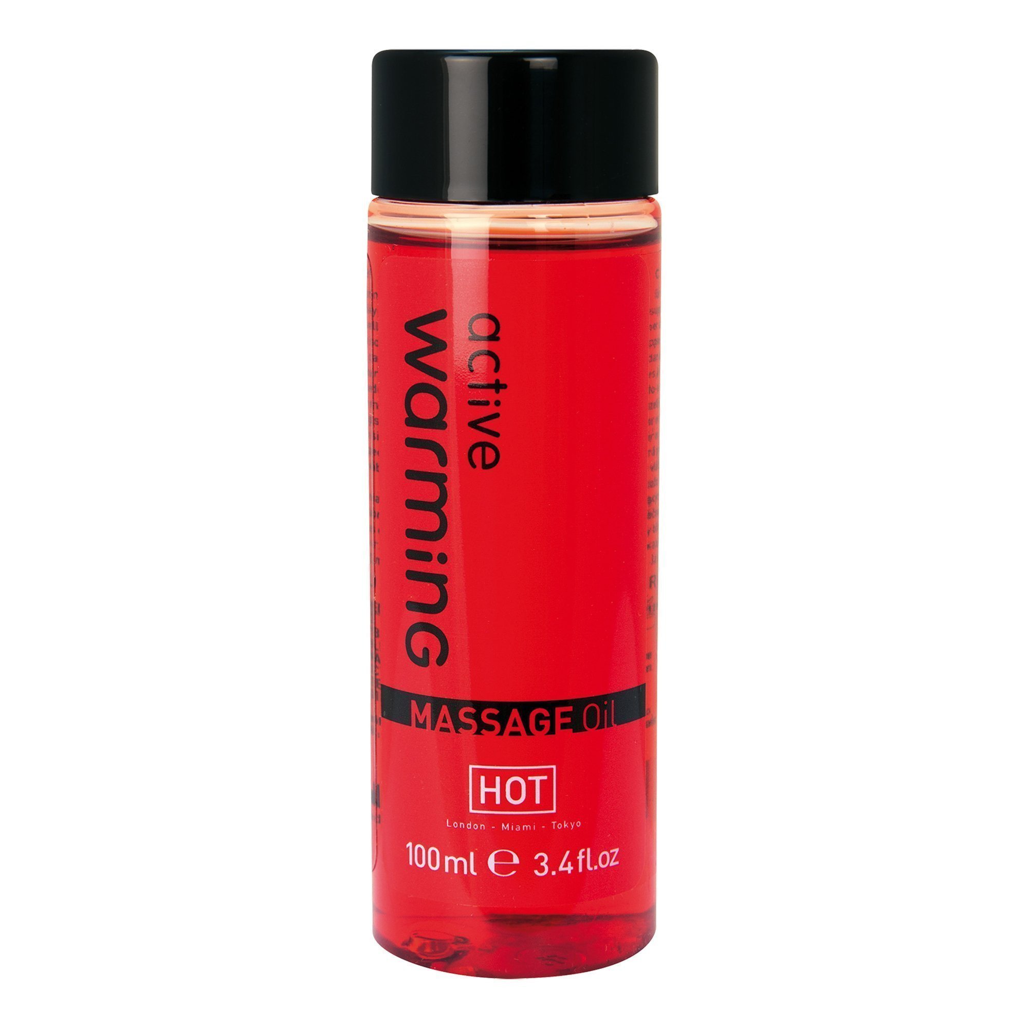 Šildantis masažo aliejus „Active Warming“, 100 ml - Hot