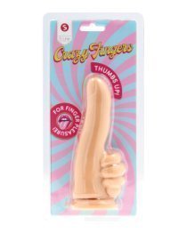 Silikoninis dildo „Crazy Fingers Thumbs Up!“ - S-Line
