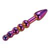 Stiklinis analinis dildo „Ridged Anal Dildo“ - Dream Toys