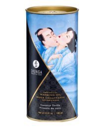 Afrodiziakinis šildantis aliejus „Coconut Thrills“, 100 ml - Shunga