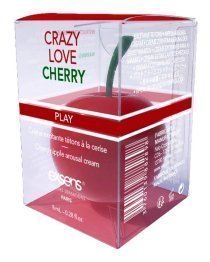 Stimuliuojantis kremas speneliams „Crazy Love Cherry“, 8 ml - Exsens
