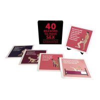 Erotinis žaidimas „40 Reasons to Have Sex“ - Kheper Games