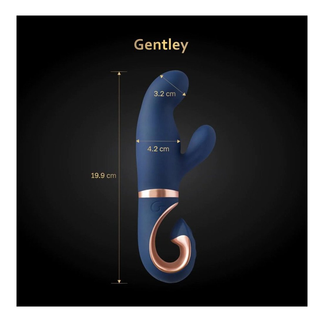 Vibratorius kiškutis „Gentley“ - Gvibe