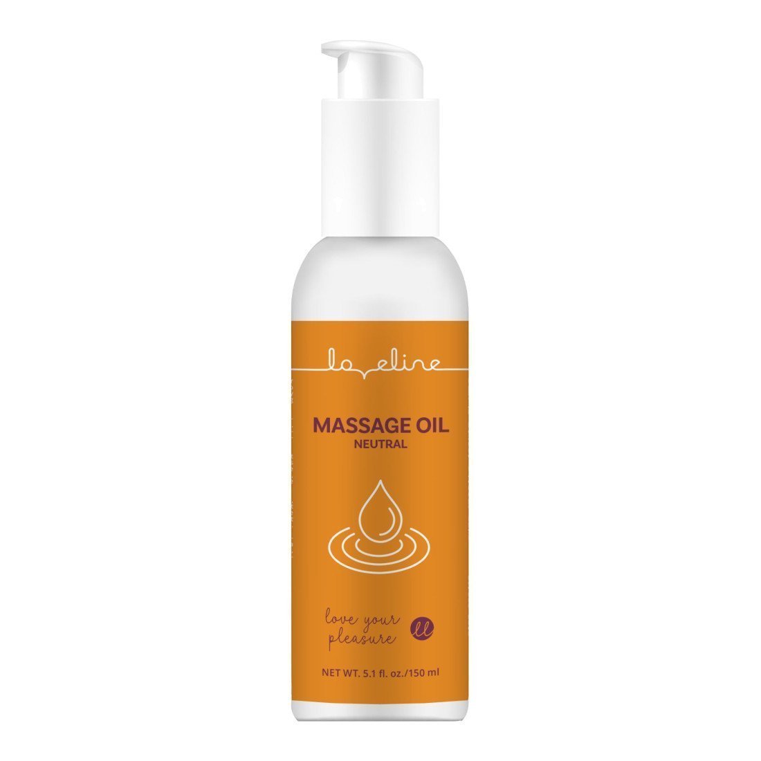 Masažo aliejus „Neutral“, 150 ml - Loveline