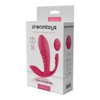 Dėvimas vibratorius „Triple Pleasure Vibe“ - Dream Toys