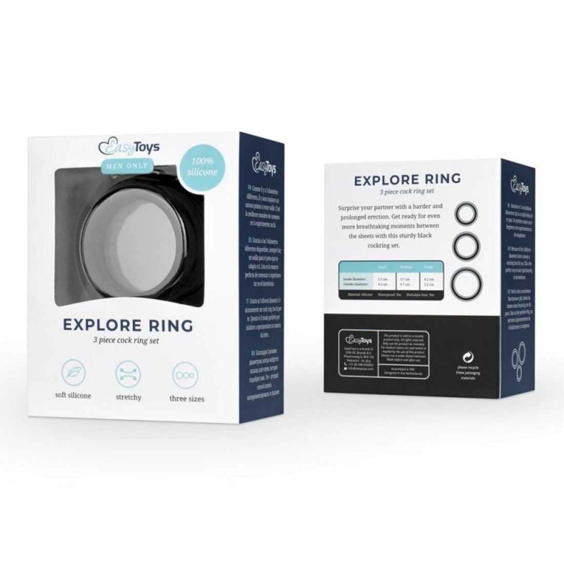 Penio žiedų rinkinys „Explore Ring“ - EasyToys