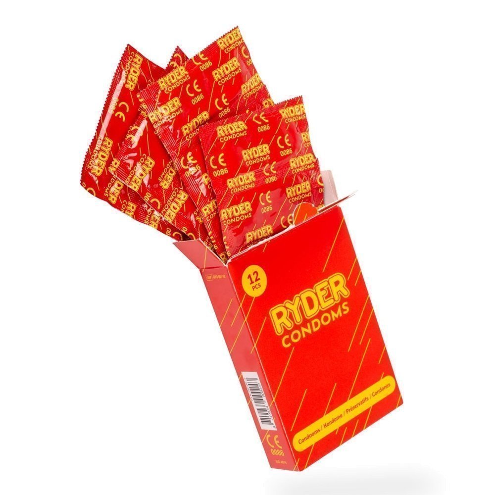 Prezervatyvai „Ryder Condoms“, 12 vnt. - Ryder