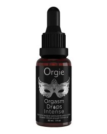 Stimuliuojantis gelis klitoriui „Orgasm Drops Intense“, 30 ml - Orgie