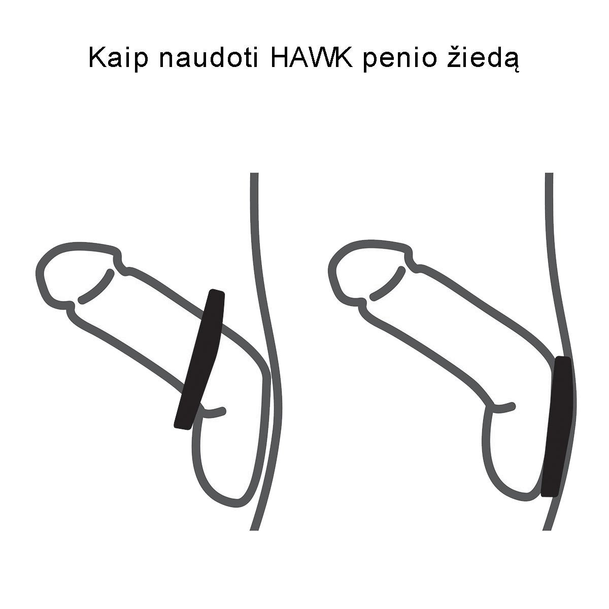 Penio žiedas „Hawk“ - Velvor