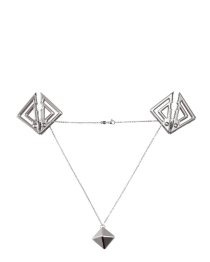 Spenelių spaustukai „Adjustable Metal Nipple Clamps with Heavy Pendant“ - Lockink