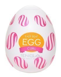 Masturbatorius „Egg Wonder Curl“ - Tenga