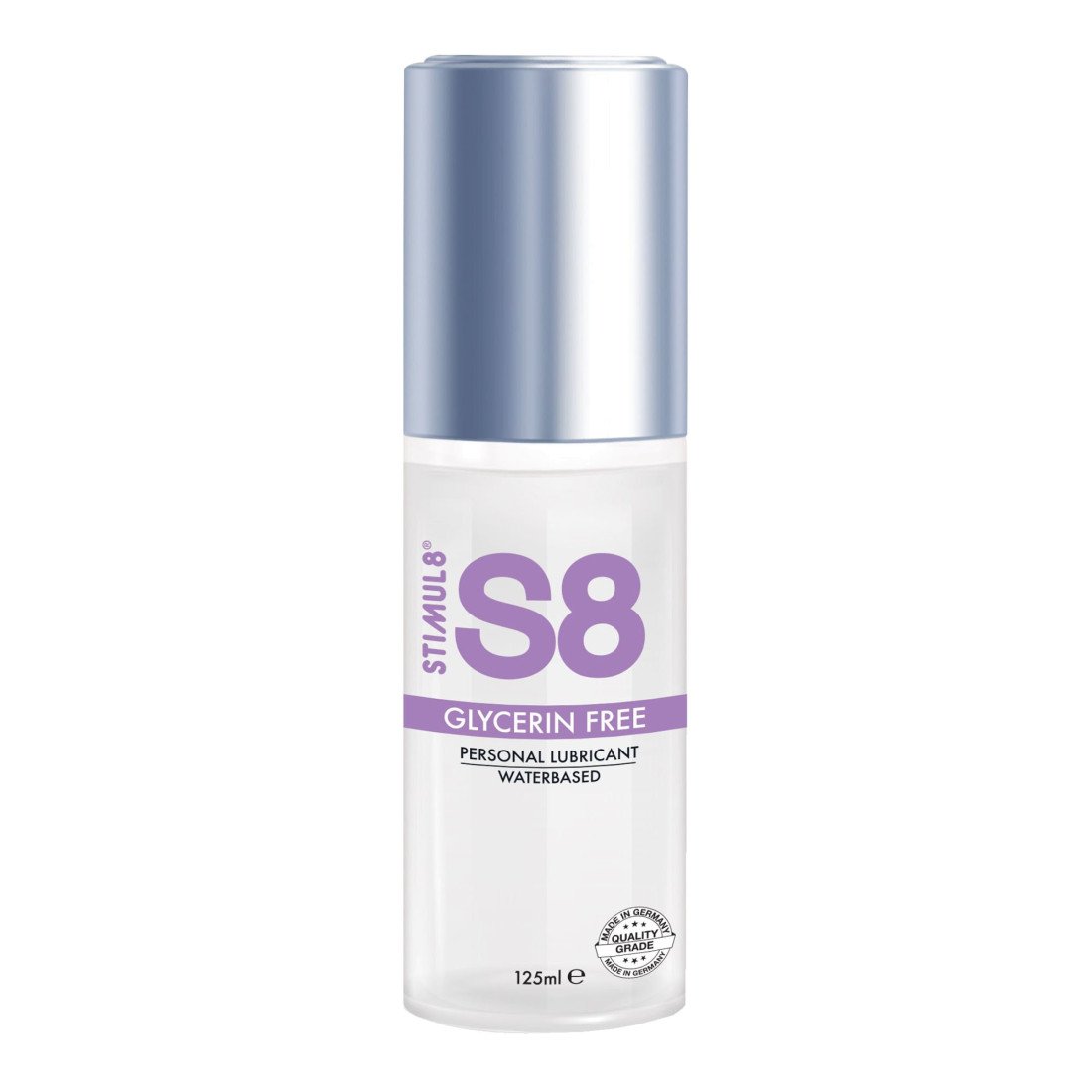 Vandens pagrindo lubrikantas „Glycerin Free“, 125 ml - Stimul8