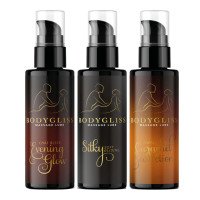 Masažo lubrikantų rinkinys „Velvet Indulgence“, 150ml - Bodygliss
