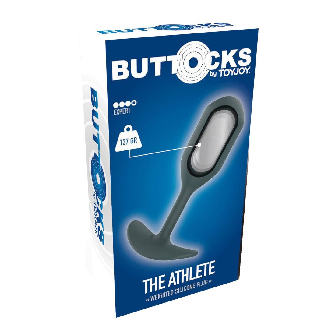 Analinis kaištis „Buttocks The Athlete“ - ToyJoy