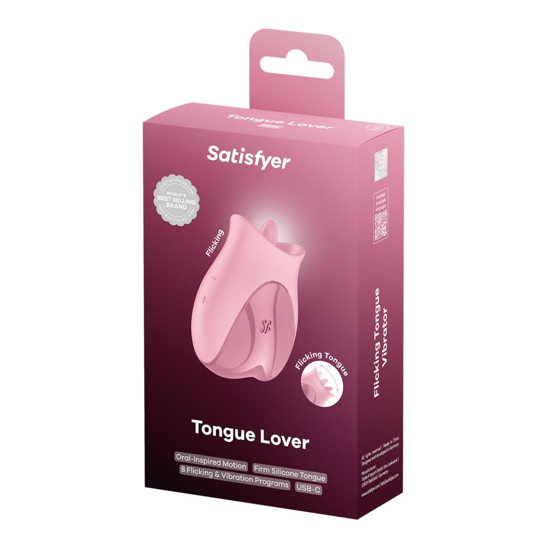 Klitorinis stimuliatorius „Tongue Lover“ - Satisfyer