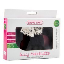 Antrankiai „Furry Handcuffs“ - Shots Toys