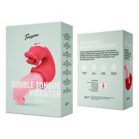Vibratorius kiškutis „Double Tongue Vibrator“ - Teazers