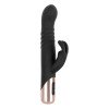 Automatinis vibratorius kiškutis „Thrusting Rabbit“ - Rosy Gold