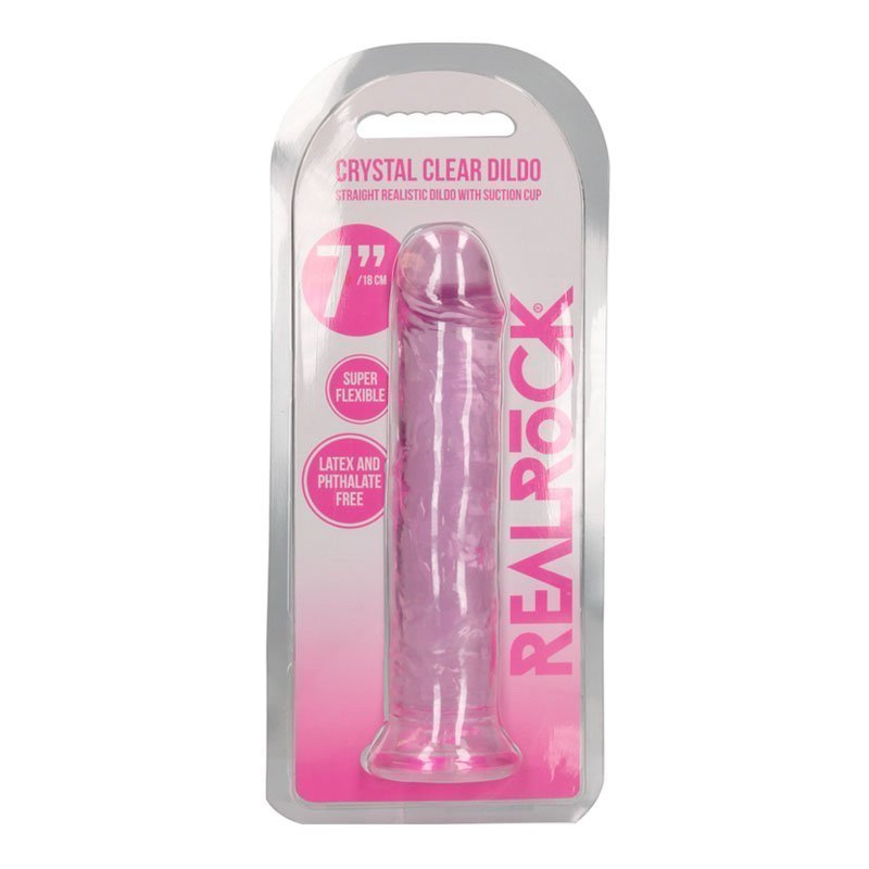 Dildo „Crystal Clear 7“ - RealRock