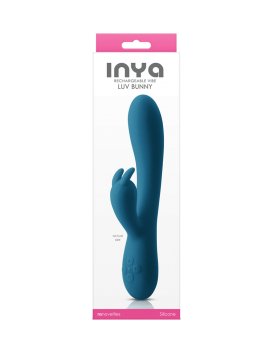 Mėlynas vibratorius kiškutis „Inya Luv Bunny“ - NS Novelties