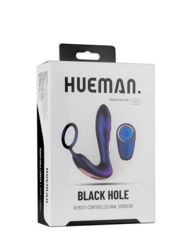 Analinis vibratorius - penio žiedas „Black Hole“ - Hueman