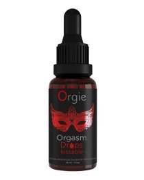 Stimuliuojantis gelis klitoriui „Orgasm Drops Kissable“, 30 ml - Orgie