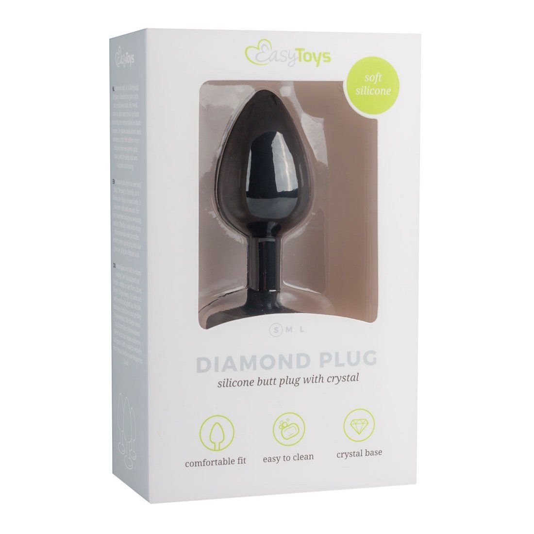 Mažas analinis kaištis „Diamond Plug S“ - EasyToys