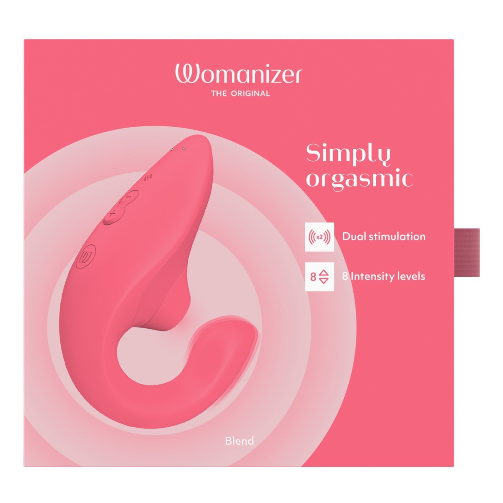 Klitorinis stimuliatorius - vibratorius „Blend“ - Womanizer