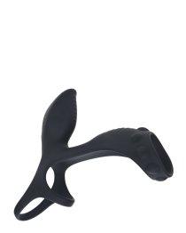 Vibruojanti penio mova - kaištis „Vibrating Cock and Ball Ring“ - Levelz