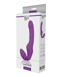 Vibruojantis strap-on be dirželių „Double Dipper“ - Dream Toys