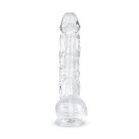 Falo imitatorius (pažeista pakuotė) „Transparent Dildo 15 cm“ - EasyToys