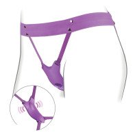 Dėvimas vibratorius „Ultimate Butterfly Strap-On“ - Fantasy For Her