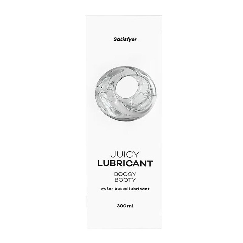 Analinis vandens pagrindo lubrikantas „Boogy Booty“, 300 ml - Satisfyer