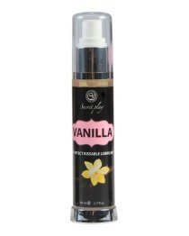 Šildantis lubrikantas „Vanilla“, 50 ml - Secret Play