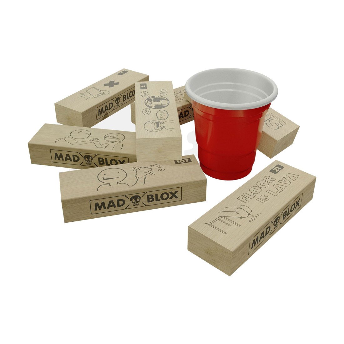 Žaidimas „MadBlox Game“ - Mad Party Games