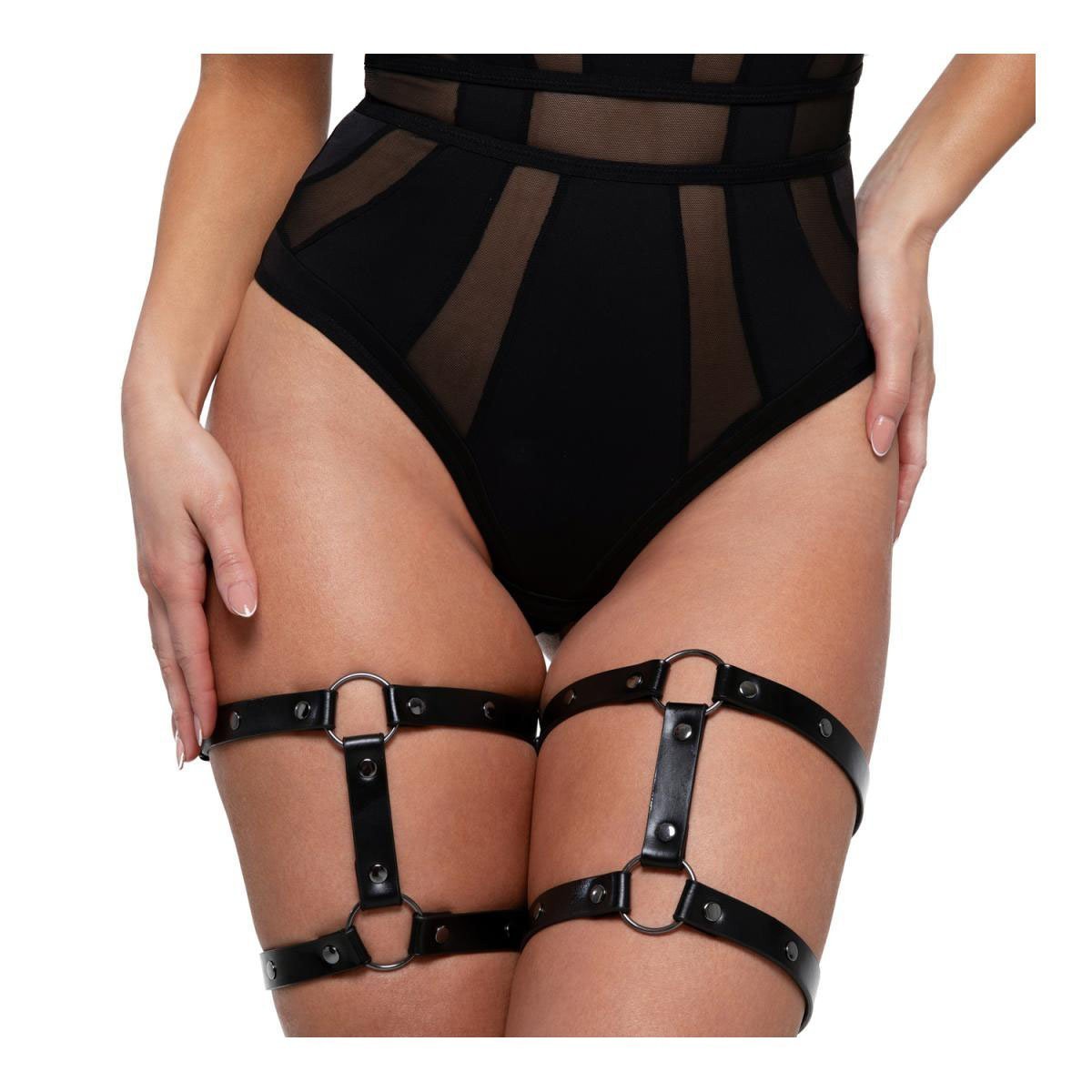 Kūno diržai „Thigh Harness“ - Bedroom Fantasies