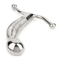 Metalinis G taško dildo „Stallion G-Spot Stimulator“ - Mr. Steel