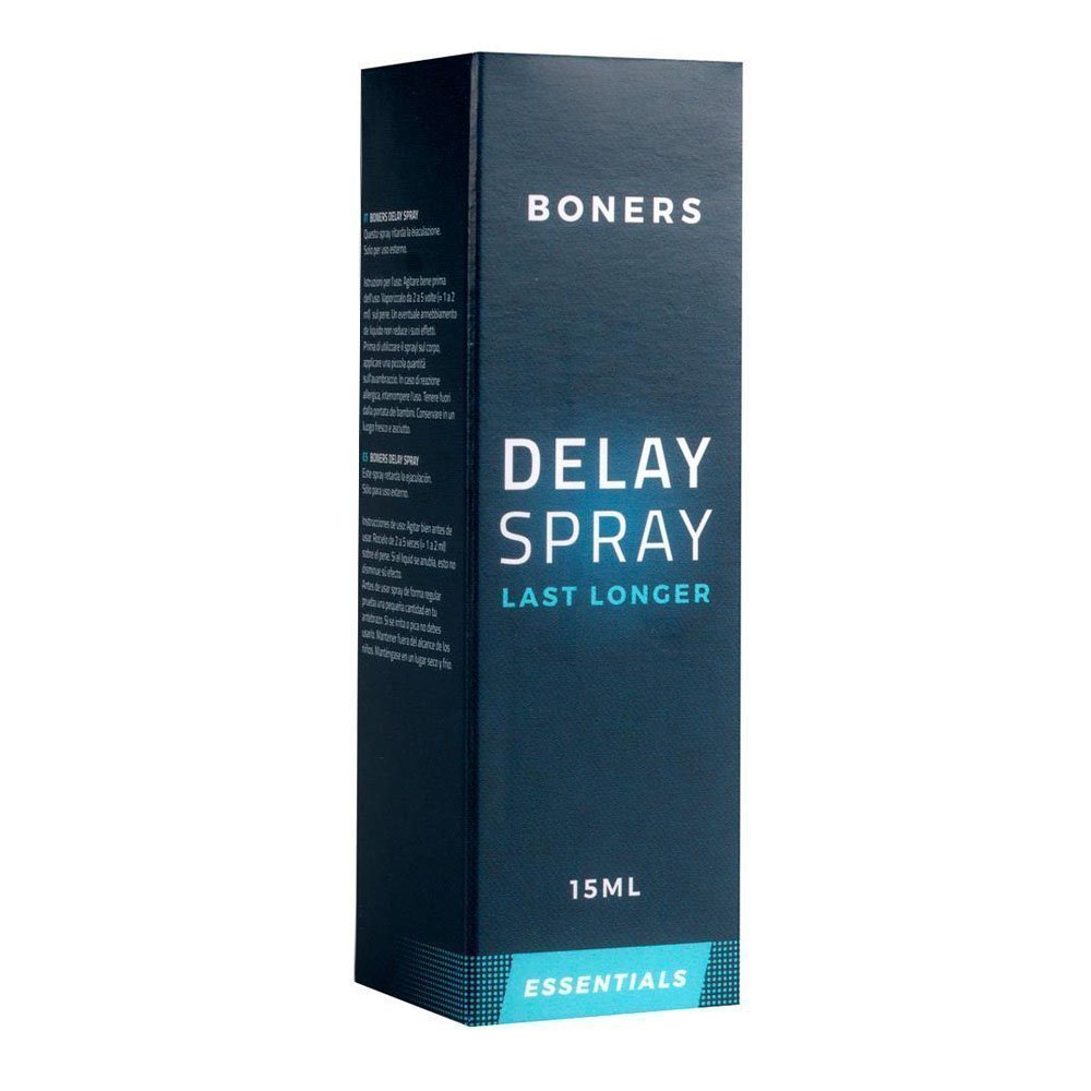 Ejakuliaciją nutolinantis purškalas „Delay Spray“, 15 ml - Boners