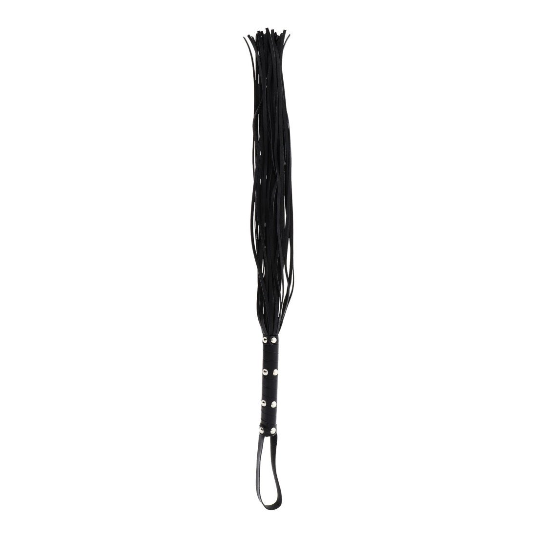Botagas „Long Flogger with Studded Handle“ - Extreme