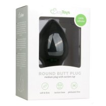 Vidutinis analinis kaištis „Round Butt Plug“ - EasyToys