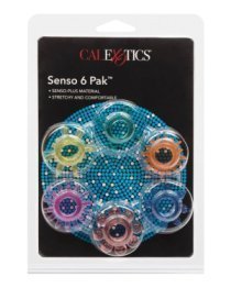 Penio žiedų rinkinys „Senso 6 Pak“ - CalExotics