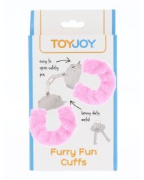 Antrankiai „Furry Fun Cuffs“ - ToyJoy