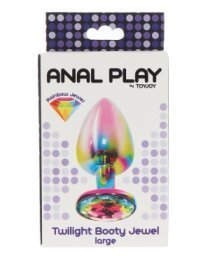 Didelis analinis kaištis „Twilight Booty Jewel“ - ToyJoy