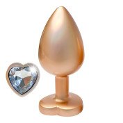 Didelis analinis kaištis „Pearl Gold Gleaming Love“