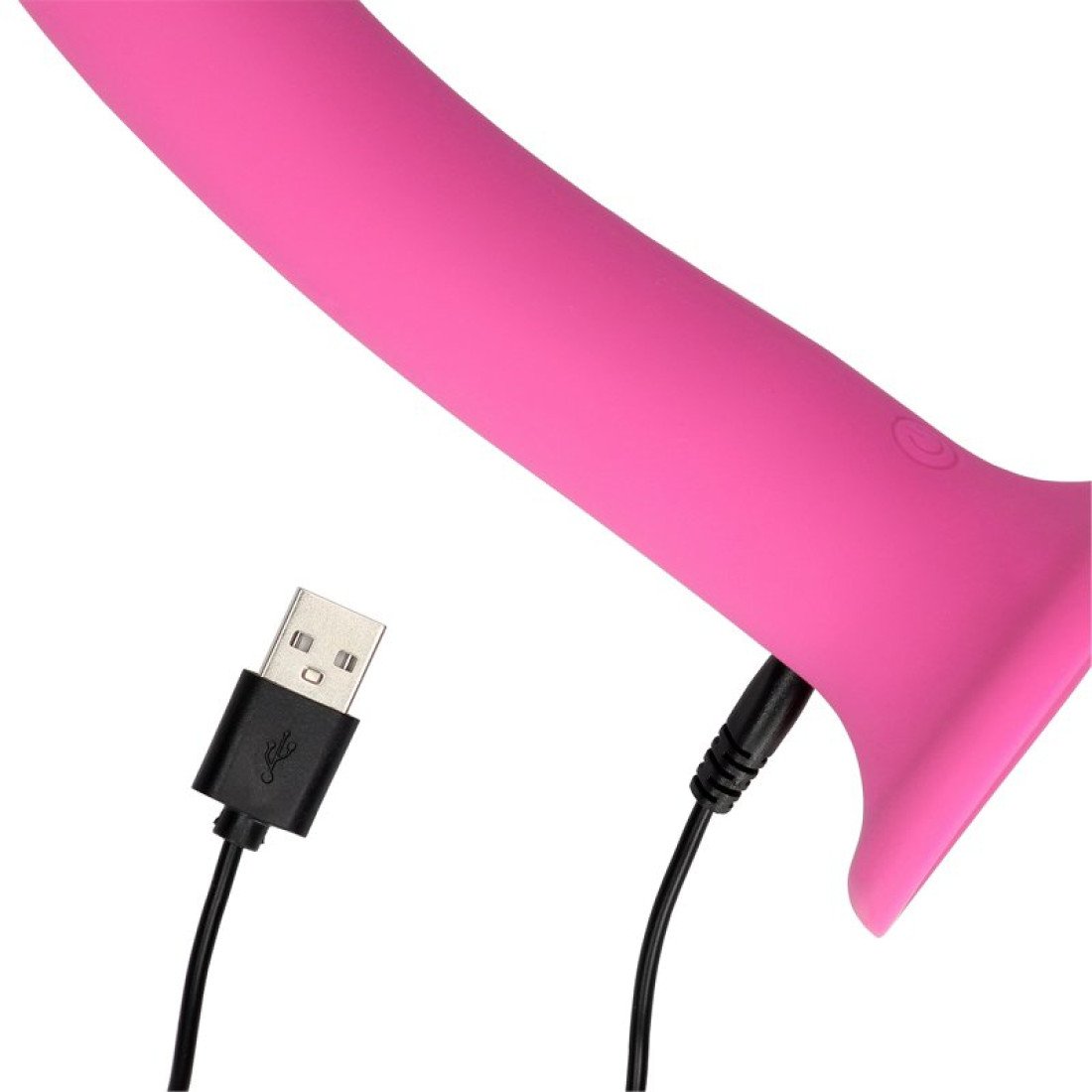 Vibruojantis silikoninis dildo „Non-Phallic Vibrating Dildo Medium“ - Loveline