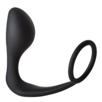 Analinis kaištis - penio žiedas „Fantasstic Anal Plug“ - Dream Toys