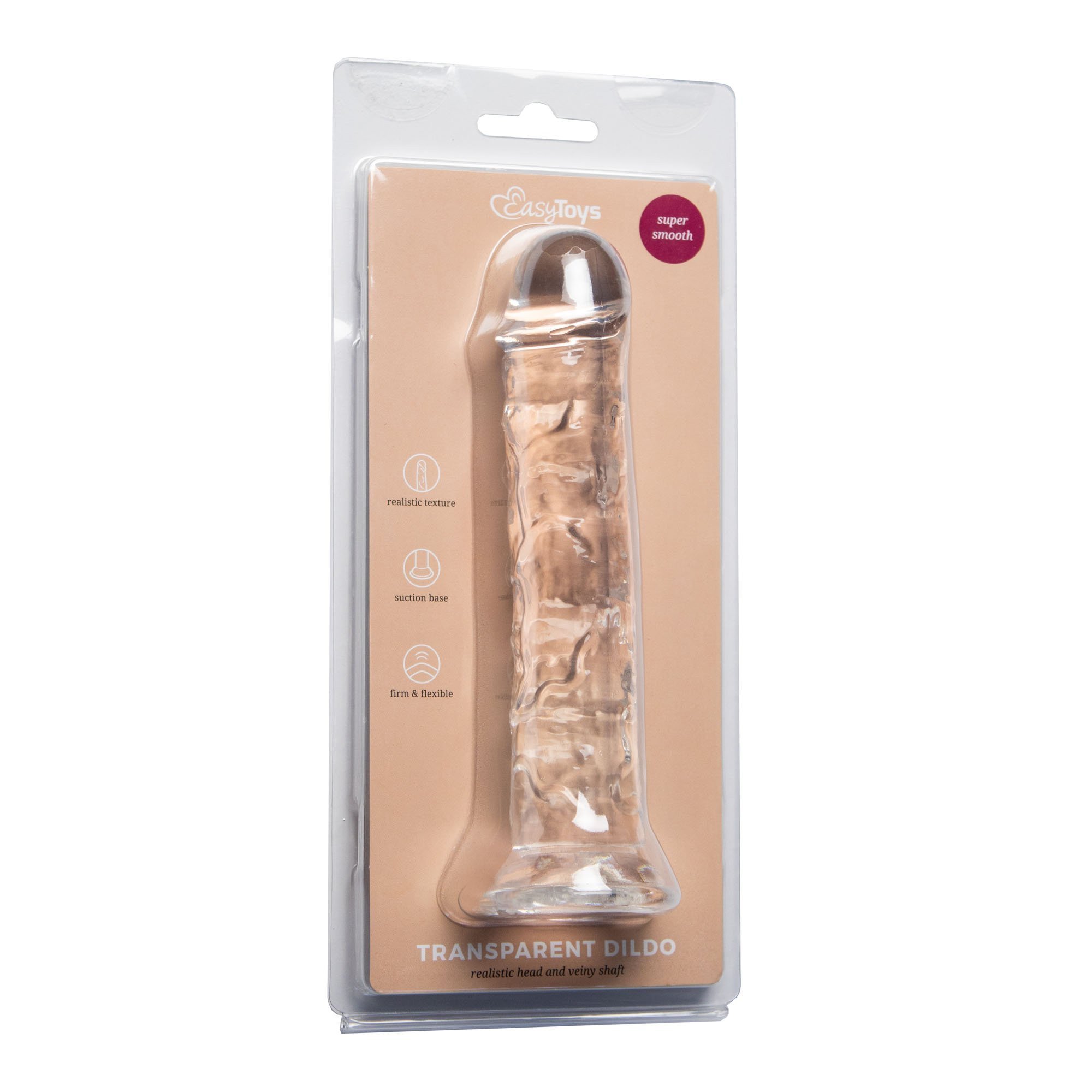 Dildo „Transparent Dildo 18 cm“ - EasyToys
