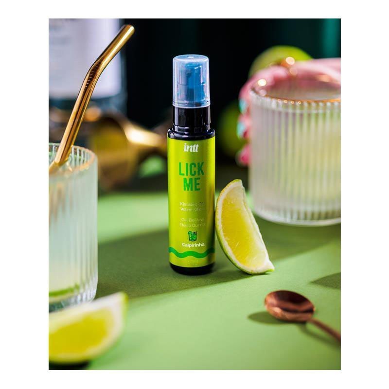 Šildantis gelis oraliniam seksui „Lick Me Caipirinha“, 50 ml - Intt