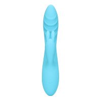 Vibratorius kiškutis „Ribbed Ultra Soft Silicone Rabbit Vibrator“ - Loveline