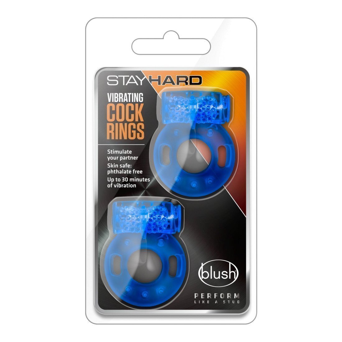 Vibruojančių penio žiedų rinkinys „Vibrating Cock Rings“ - Stay Hard